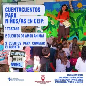 Talleres de cuentacuentos: amor y empatía animal