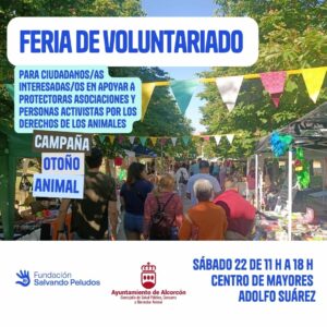 Feria de voluntariado en Alcorcón
