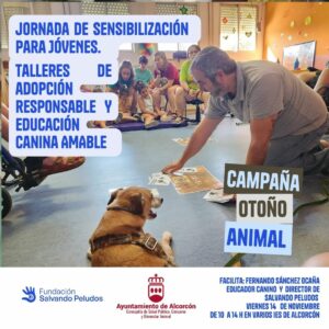 Taller adopción responsable para jóvenes